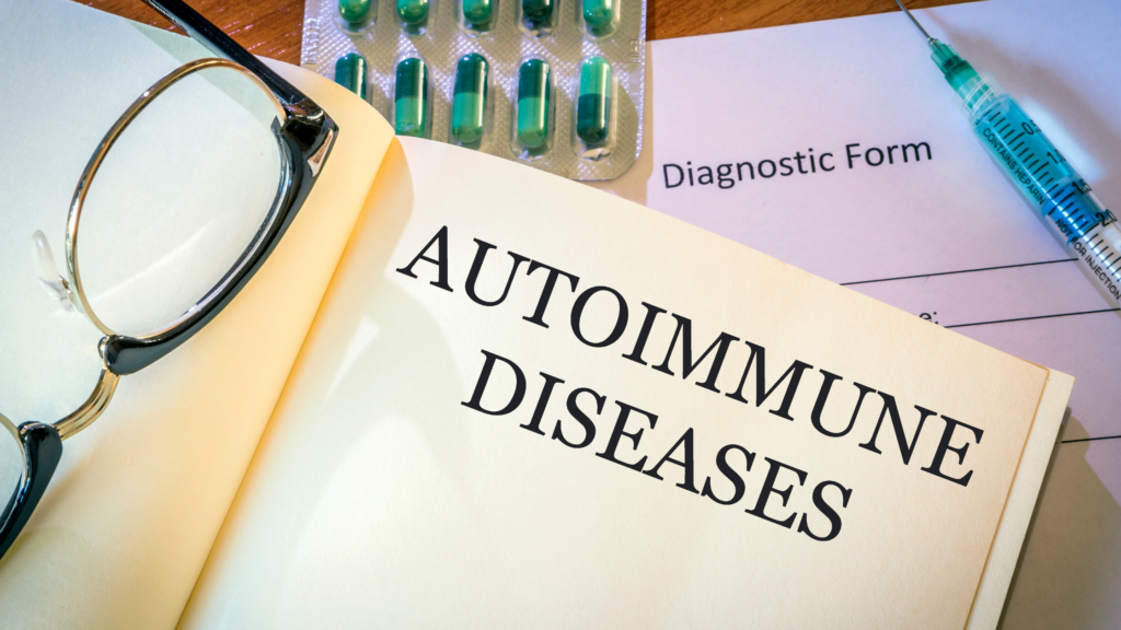 image with autoimmune diseases text