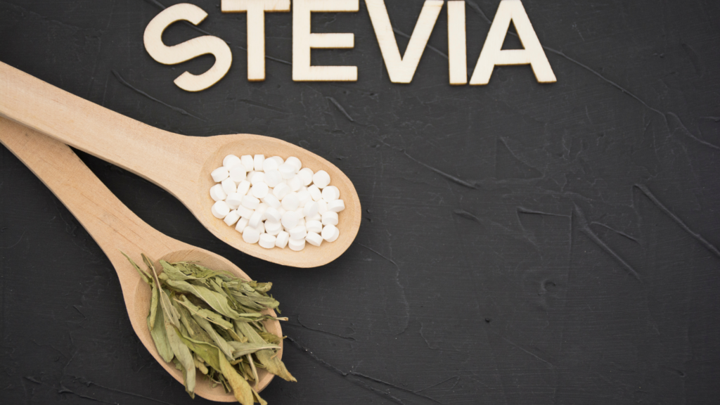 image of stevia a low-calorie sweetener